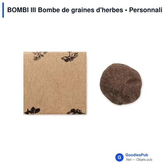 BOMBI III Bombe de graines d'herbes - Image 4