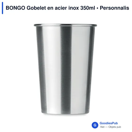 BONGO Gobelet en acier inox 350ml - Image 2