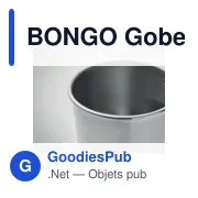BONGO Gobelet en acier inox 350ml - Miniature 4