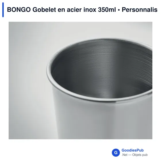 BONGO Gobelet en acier inox 350ml - Image 4