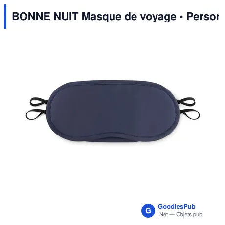 BONNE NUIT Masque de voyage