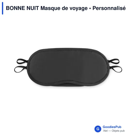 BONNE NUIT Masque de voyage - Image 3