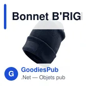 Bonnet d'hiver personnalisable B'RIGHT avec logo - Miniature 1