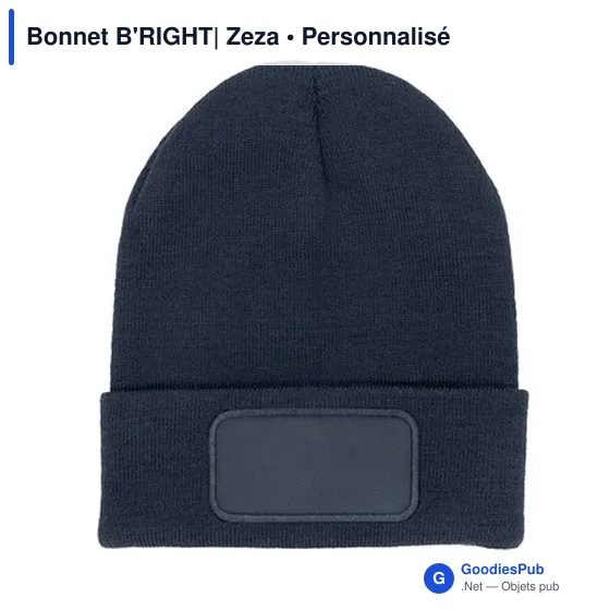 Bonnet d'hiver personnalisable B'RIGHT avec logo - Image 2