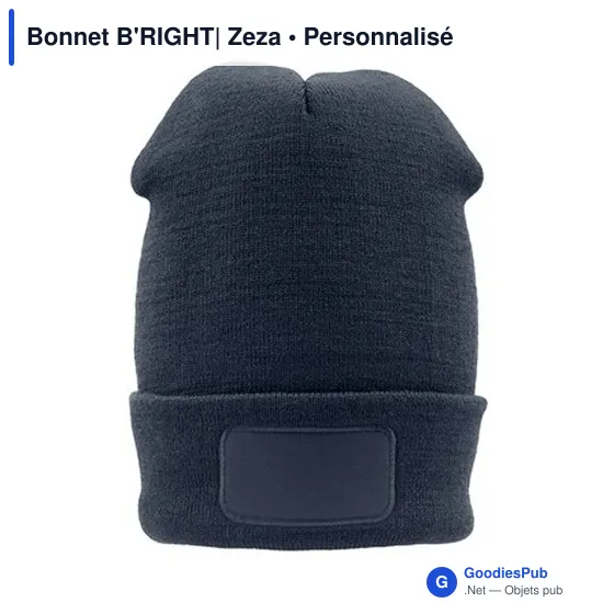 Bonnet d'hiver personnalisable B'RIGHT avec logo - Image 3