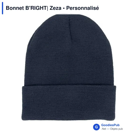 Bonnet d'hiver personnalisable B'RIGHT avec logo - Image 4