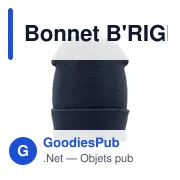 Bonnet d'hiver personnalisable B'RIGHT avec logo - Miniature 5