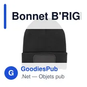 Bonnet d'hiver personnalisable B'RIGHT avec logo - Miniature 7