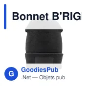Bonnet d'hiver personnalisable B'RIGHT avec logo - Miniature 8