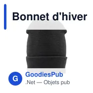 Bonnet d'hiver personnalisable B'RIGHT avec logo - Miniature 10