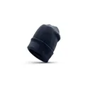 Variante bleu marine - Bonnet d'hiver personnalisable B'RIGHT avec logo