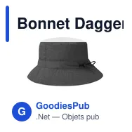 Bonnet Dagger - Miniature 1