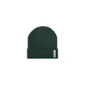 Variante vert foncé - Bonnet personnalisable en coton organique avec logo - Bonnet Daison