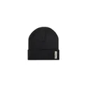 Variante noir - Bonnet personnalisable en coton organique avec logo - Bonnet Daison