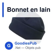 Bonnet en laine polaire personnalisable avec logo - Elliana - Miniature 11