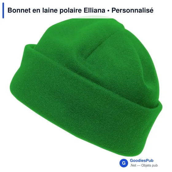 Bonnet en laine polaire personnalisable avec logo - Elliana - Image 10
