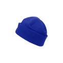 Variante bleu cobalt - Bonnet en laine polaire personnalisable avec logo - Elliana