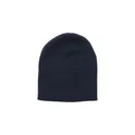 Variante bleu - Bonnet tricoté personnalisable en polyester rPET avec logo - Jayden