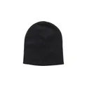 Variante noir - Bonnet tricoté personnalisable en polyester rPET avec logo - Jayden