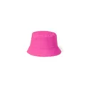 Variante fuchsia - Bonnet enfant personnalisable en coton avec logo - Timon