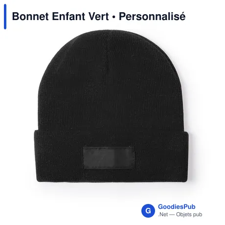 Bonnet Enfant Vert