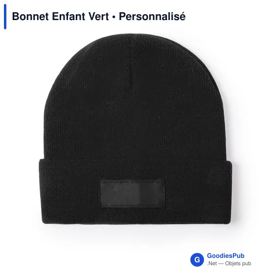 Bonnet Enfant Vert - Image 1