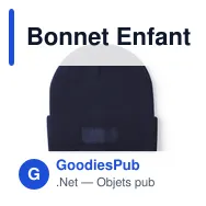 Bonnet Enfant Vert - Miniature 7