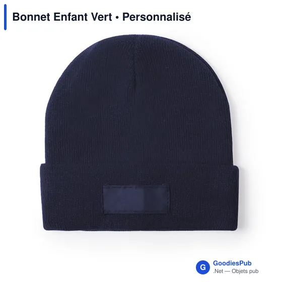 Bonnet Enfant Vert - Image 7