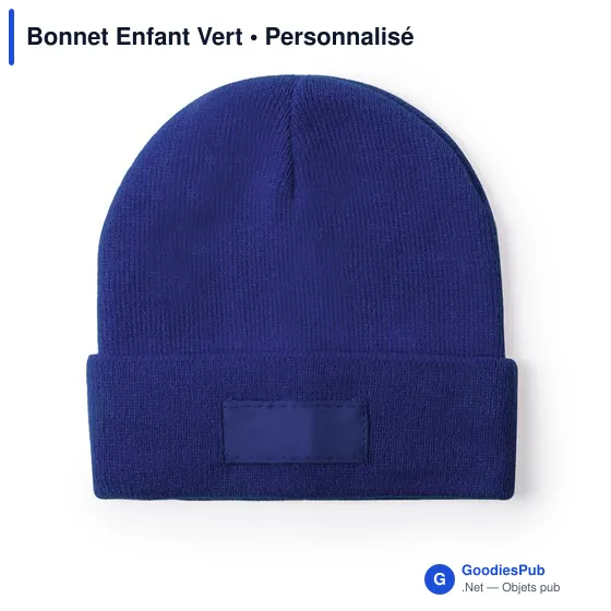 Bonnet Enfant Vert - Image 9