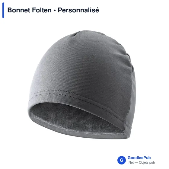 Bonnet de sport personnalisable avec logo - Bonnet Folten - Image 11