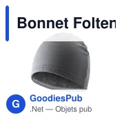 Bonnet de sport personnalisable avec logo - Bonnet Folten - Miniature 7