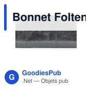 Bonnet de sport personnalisable avec logo - Bonnet Folten - Miniature 8