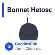 Bonnet Hetoson - Miniature 9