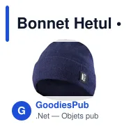 Bonnet Hetul - Miniature 6