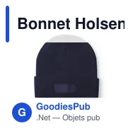 Bonnet Holsen - Miniature 10
