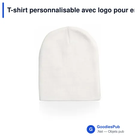T-shirt personnalisable avec logo pour entreprise - modèle Jive