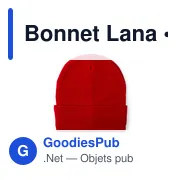 Bonnet Lana - Miniature 1