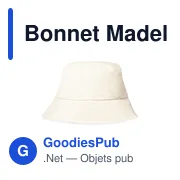 Bonnet Madelyn - Miniature 1