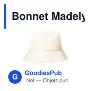 Bonnet Madelyn - Miniature 12