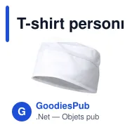 T-shirt personnalisable avec logo pour entreprise - modèle Lyra - Miniature 1