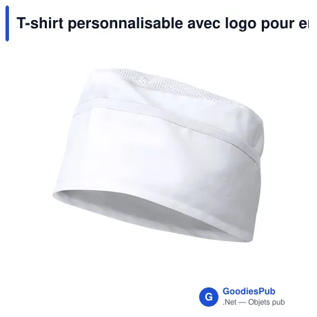 T-shirt personnalisable avec logo pour entreprise - modèle Lyra