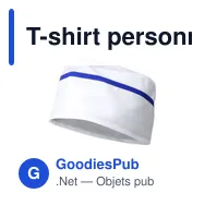 T-shirt personnalisable avec logo pour entreprise - modèle Lyra - Miniature 7