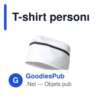 T-shirt personnalisable avec logo pour entreprise - modèle Lyra - Miniature 8