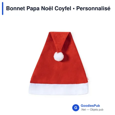 Bonnet Papa Noël Coyfel