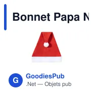 Bonnet Papa Noël Enfant Flip - Miniature 4