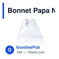 Bonnet Papa Noël Papa Noel - Miniature 7