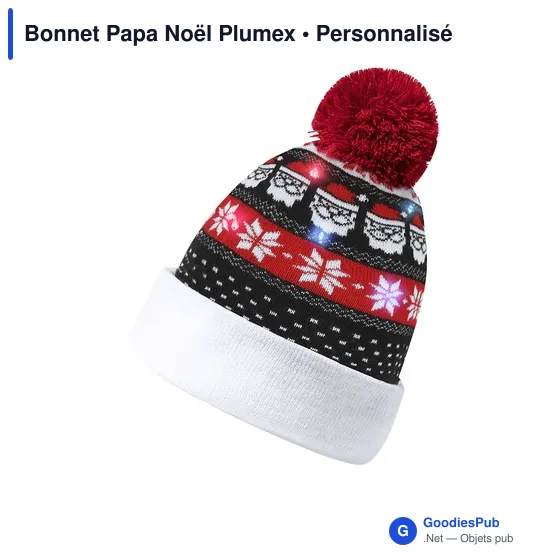 Bonnet Papa Noël Plumex - Image 2