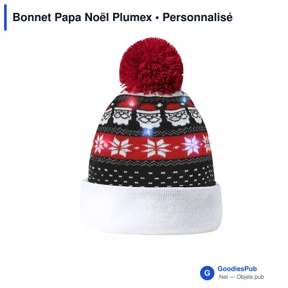 Bonnet Papa Noël Plumex - Image 3
