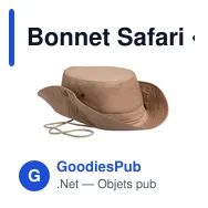 Bonnet Safari - Miniature 1