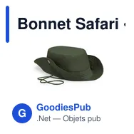 Bonnet Safari - Miniature 4